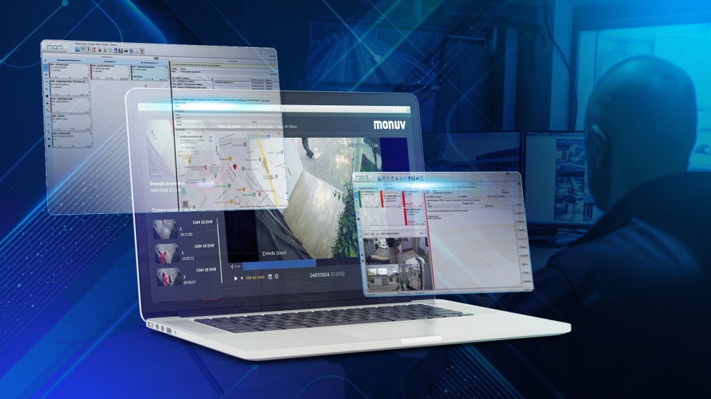 Como a integração Monuv e Moni pode transformar o monitoramento nas centrais? VMS em nuvem e IA para central de monitoramento Capa Integracao Moni VMS em nuvem e IA para central de monitoramento