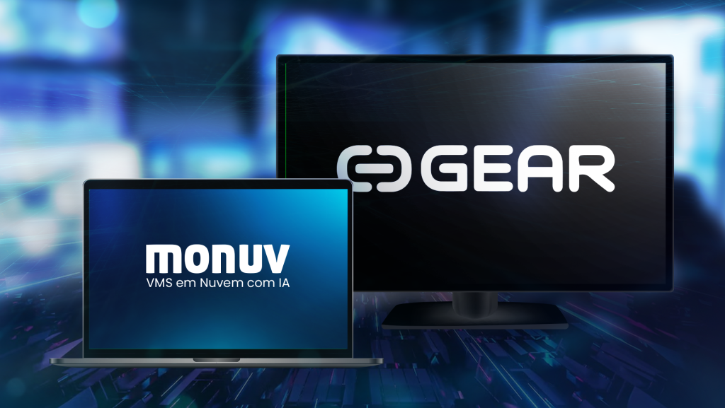 Monuv e Gear: o novo padrão de automação em portaria virtual VMS em nuvem e IA para central de monitoramento capa gear VMS em nuvem e IA para central de monitoramento