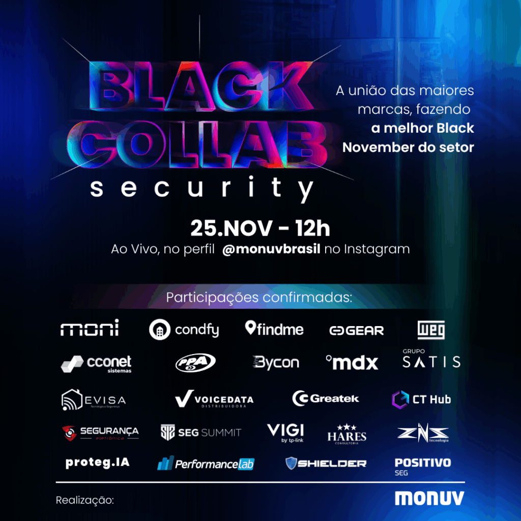 Monuv News Dezembro VMS em nuvem e IA para central de monitoramento Post Quadrado Black 1 VMS em nuvem e IA para central de monitoramento