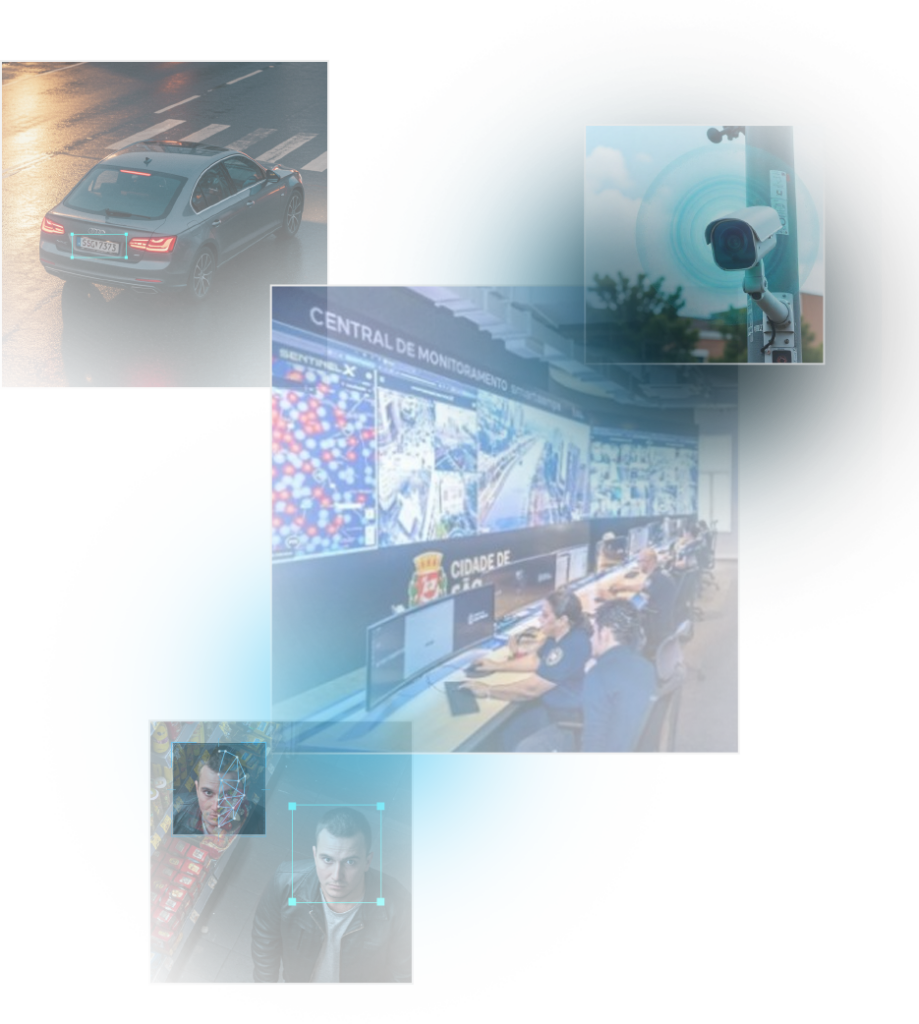 IMG VMS em nuvem e IA para central de monitoramento