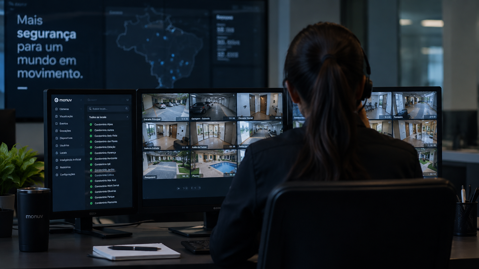 Monuv News Setembro VMS em nuvem e IA para central de monitoramento Minha operacao de portaria virtual cresceu. O que preciso revisar para acompanhar essa demanda VMS em nuvem e IA para central de monitoramento